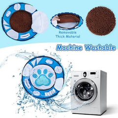 Interactive Snuffle Mat for Dogs Encourages Natural Foraging Skills