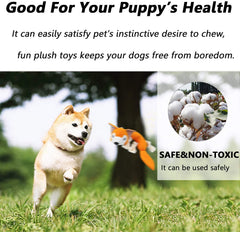 Interactive Stuffed Fox Dog Pet Toys