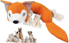 Interactive Stuffed Fox Dog Pet Toys