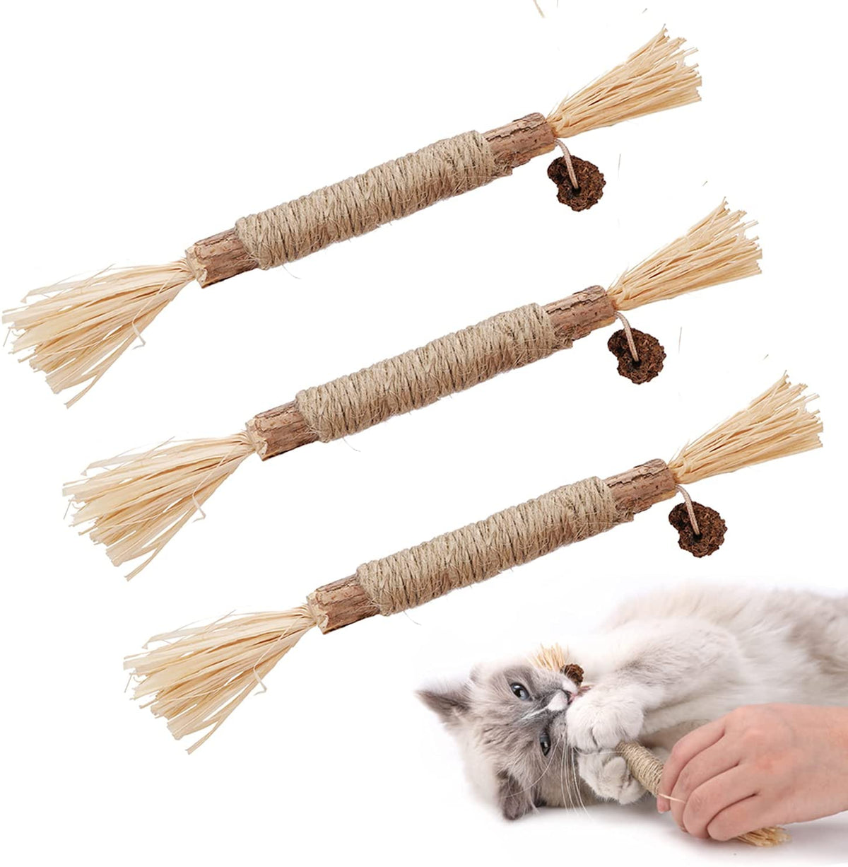 Kitten Teething Chew Toy for Aggressive chewers