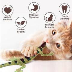 Lizard Catnip Toys Chew Bite Resistant Toys for Indoor Cats