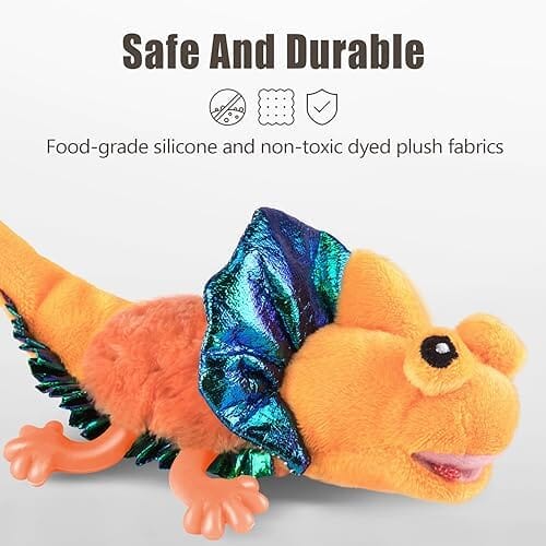Lizard Kitten Toy with Catnip for Indoor Cats Kicker