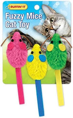 Mice W/Catnip 3/Pkg