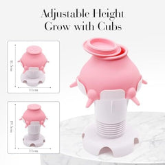Milk Feeding Station with Adjustable Height