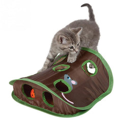 Mouse Hunt Tent Cat Interactive Toy