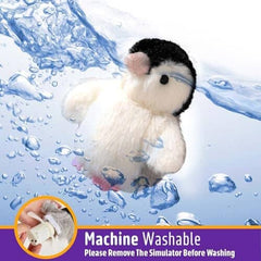 Penguin Flying Bird Cat Toy Infused with Catnip in The Wings