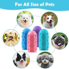Pet Toothbrush 4 Pack Dog Toothbrush Kit