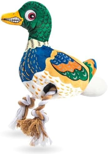 Pet Tug-of-War Toy with Squeaker Durable Duck Dog Toy