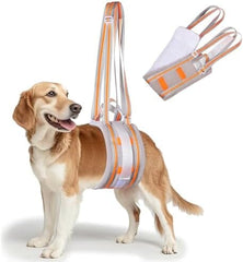 Portable Dog Lift Harness Suitable for 30-130 lbs Dogs with Weak Rear Legs