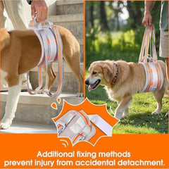 Portable Dog Lift Harness Suitable for 30-130 lbs Dogs with Weak Rear Legs