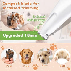Rechargeable Pet Hair Trimmer for Grooming