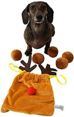 Reindeer Plush Christmas Dog Toy