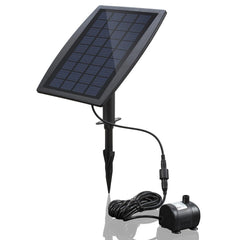 Solar Power Panel Landscape Fountain Water Pump