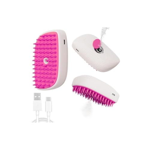 Steam Pet Brush for Shedding & Grooming