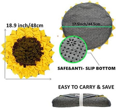 Sunflower Snuffle Mat for Dogs