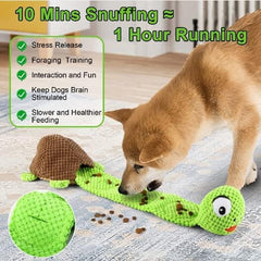 Turtle Dog Squeak Toys Dogs Enrichment Treat Dispensing Puzzle Toys