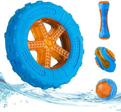 Wheel Floating Toys for Interactive Fetch & Play