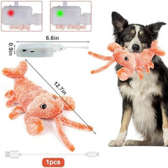 Wiggly Lobster Dog Toy for Boredom