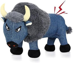 Yak Squeaky Dog Toys with Crinkle Paper