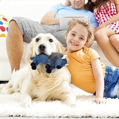 Yak Squeaky Dog Toys with Crinkle Paper